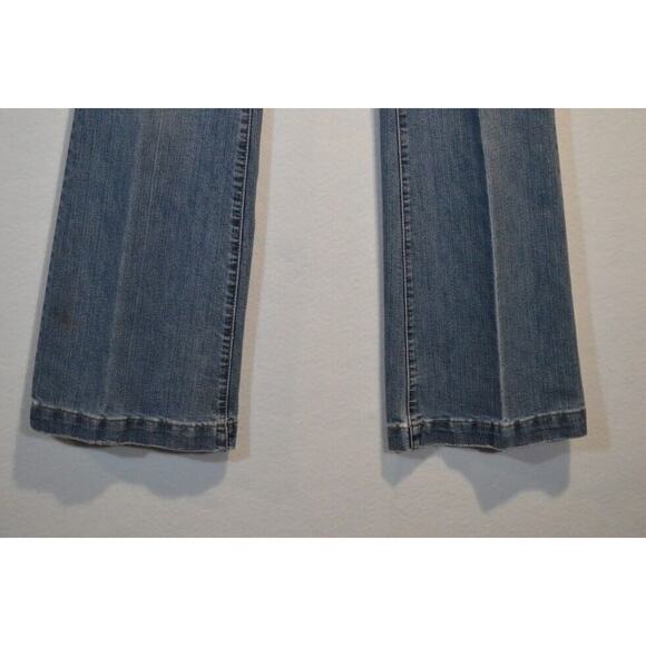 Gap 1969 Jeans Long and Lean Size 12 Womens Blue Boot Cut Casual - Picture 8 of 12